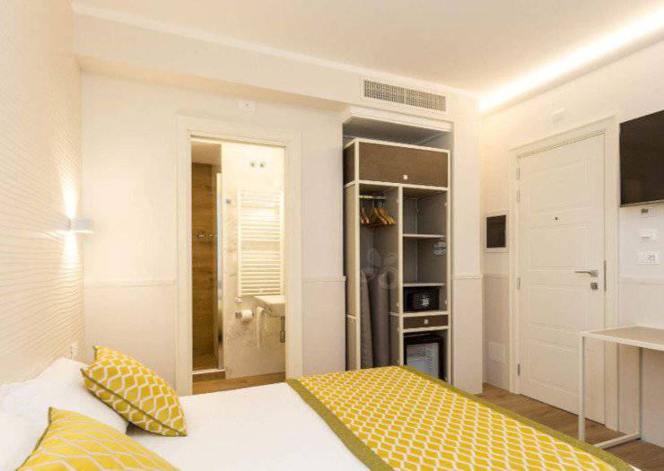 Quarto duplo superior Hotel Marco Polo Roma