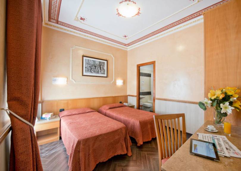Habitacion doble/twin Hotel Marco Polo Roma Habitacion doble/twin Hotel Marco Polo Roma