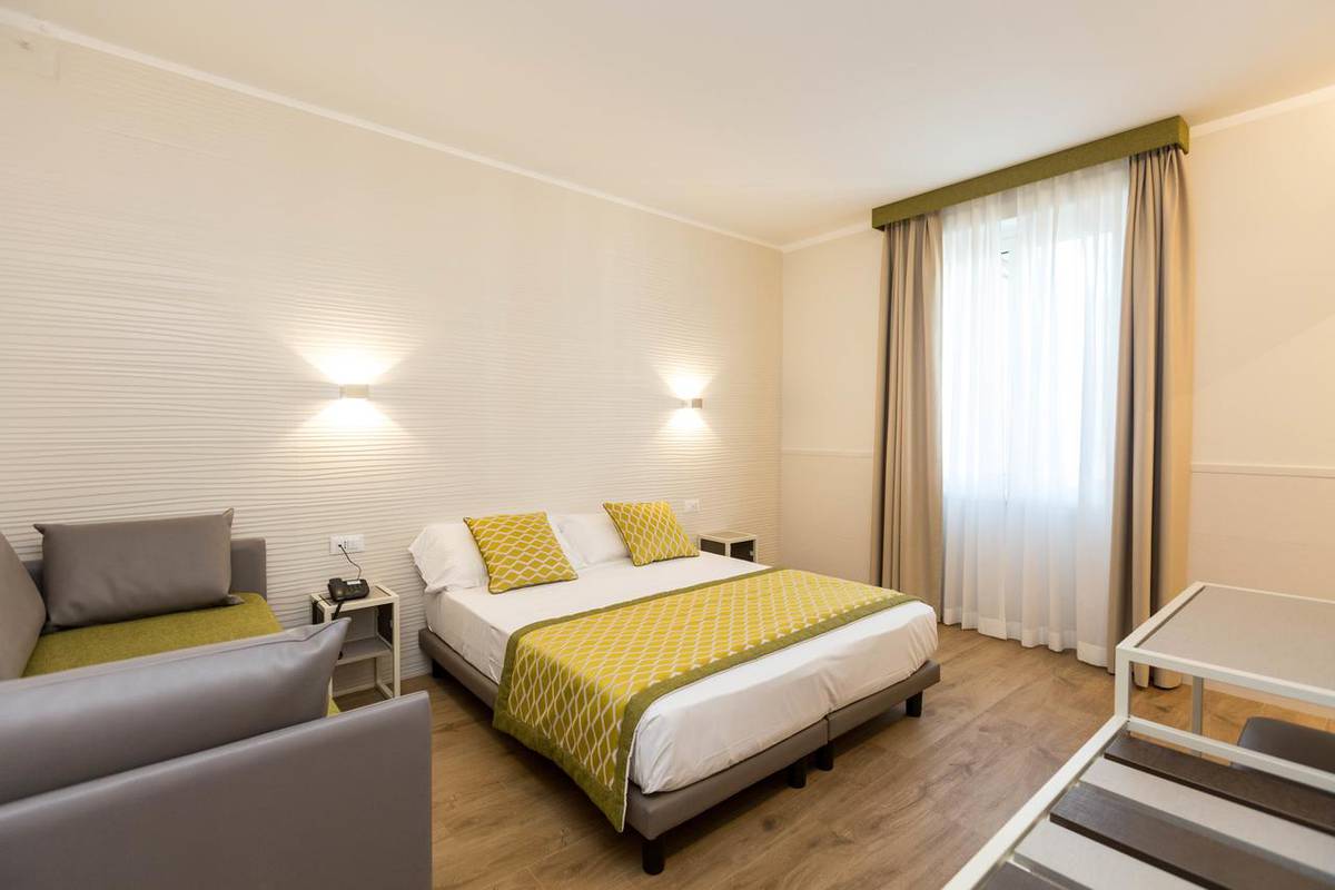 O conforto dos nossos quartos Hotel Marco Polo Roma